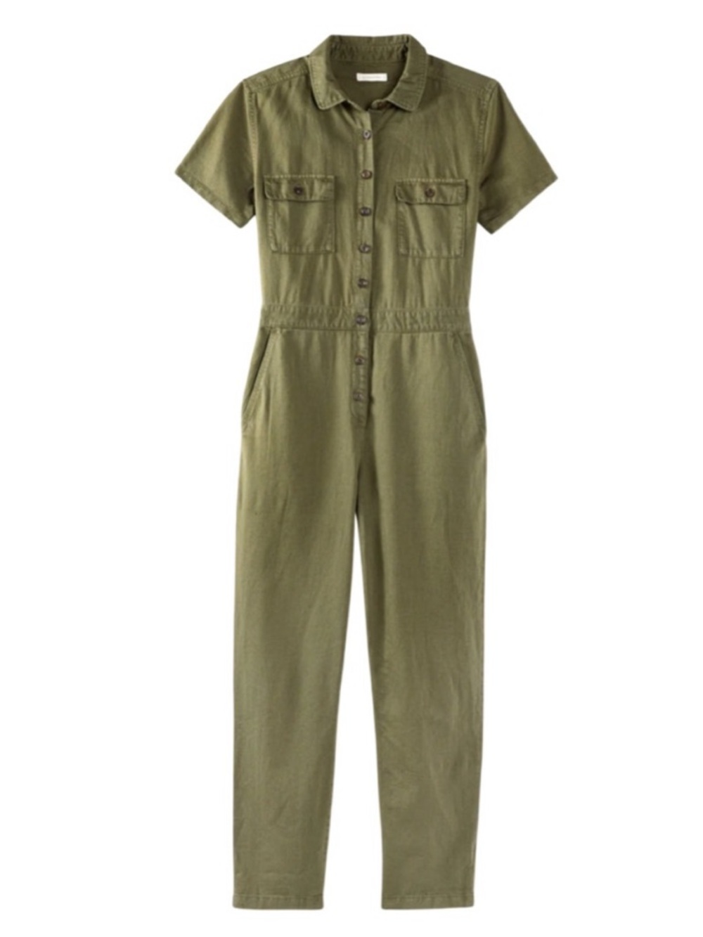 NEW Outerknown S.E.A. Green Jumpsuit Boilersuit Cargo Casual Streetwear Size XS